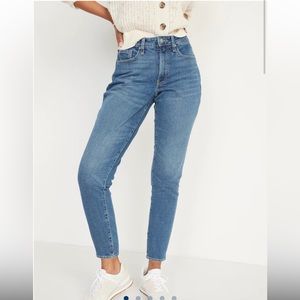 Women’s Old Navy High Rise Curvy OG Straight Secret Slim Pockets Size 14 NWT